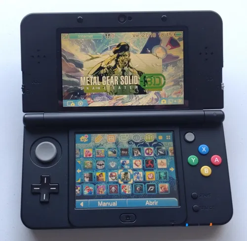 Nintendo New 3ds (tamaño Pequeño) Con Memoria