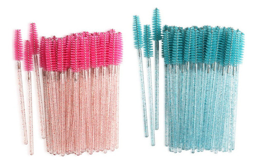 200pcs Varitas De Rímel Desechables Cepillos De Pestañas