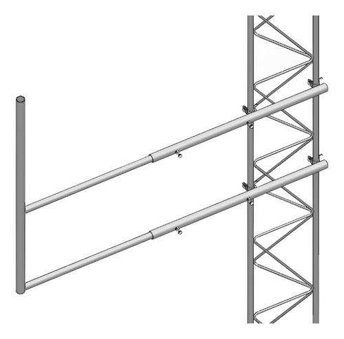 Brazo Tipo F Para Torre Stz35 Electrolítico Colombiatel 59 C