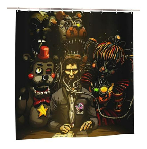 Cortina De Ducha De Halloween, Cortinas Para Ventana, Juego 