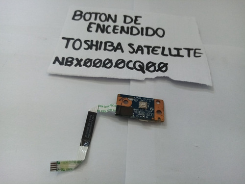 Boton De Encendido Toshiba Satellite L455