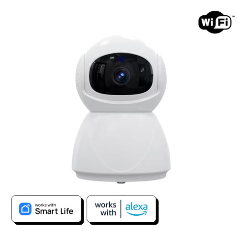 Camara Ip Wifi Inalambrica Robot 1080p Smart Life Interiores