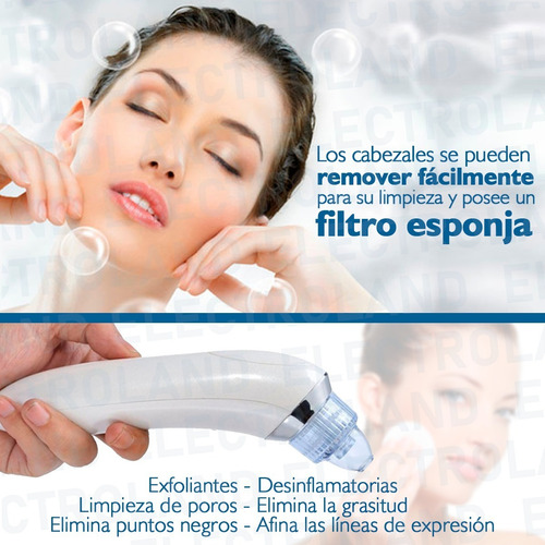 Imagen 4 de 10 de Peeling Punta Diamante Microdermoabrion Puntos Negro Recarga