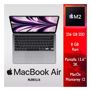 Apple Macbook Air Chip M2 256gb Ssd 8gb Ram 13.6 Pulgadas Ma