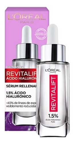 Sérum Rellenador Loreal Revitalift Ácido Hialurónico 30ml Ub