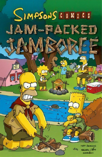 The Simpsons Comics Jam-packed Jamboree, De Matt Groening. Editorial Harpercollins Publishers Inc, Tapa Blanda En Inglés