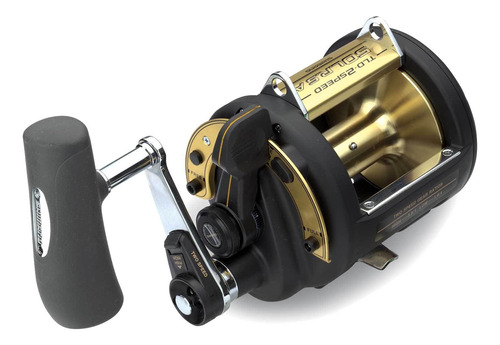 Carrete Trolling Shimano 50 Pescar 2 Velocidades Pesca Tld