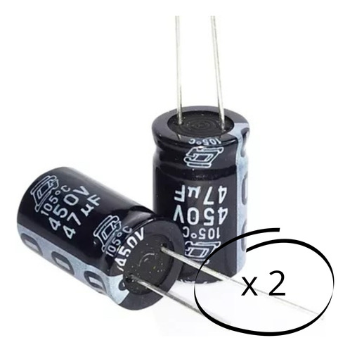 Capacitor Condensador 47uf 450v 