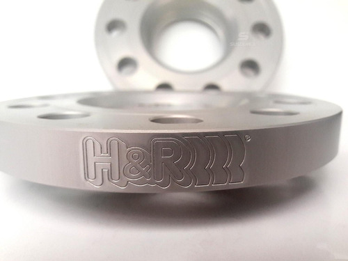 Imagen 4 de 9 de Espaciadores H&r Rin 15mm Ancho Jeep Compass Renegade 5-110