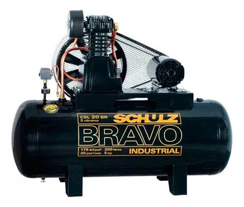 Compressor Schulz Bravo 20 Pes Csl20/200l Mt5cv Trif Weg