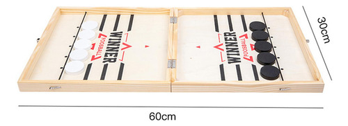 Juego De De Juego De Disco Rápido De Madera, Juego De Mesa