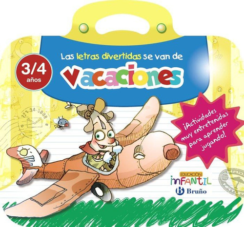 Libro: Las Letras Divertidas Se Van De Vacaciones 3 Años. Ig