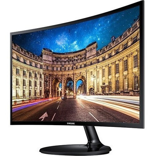 Imagem 3 de 4 de Monitor Led '27'pl Curvo Full Hd Hdmi/vga Preto - Samsung