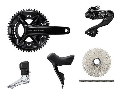 Grupo Shimano 105, 11 Velocidades