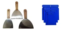 Comprar Set Espatulas Enduido Yesero 4 Pc Plast + Espatulas Copa 3 P