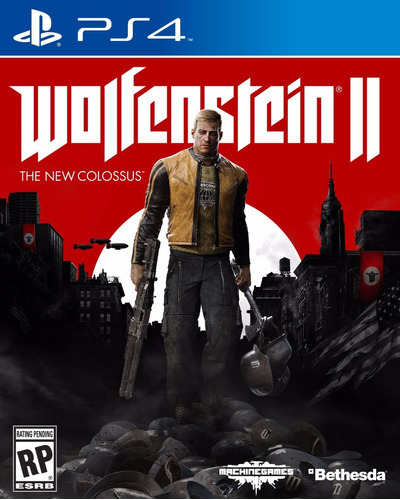 Jogo Ps4 Wolfenstein 2 The New Colossus