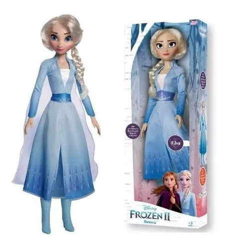 Boneca Articulada - Disney - Frozen 2 - Mini My Size - Anna - 55 cm -  Novabrink