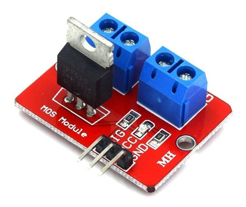 Mosfet Irf520 Modulo Pwm, Esp 8266, Arduino, Raspberry Pi