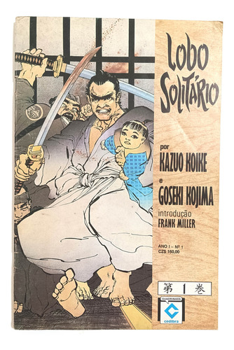 Lobo Solitário Nº 1 Ao 9, Série Completa, Cedibra-1988 (Usado)