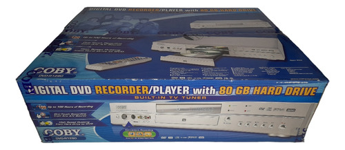 Digital Dvd Recorder/player 80 Gb Coby Grabadora Dvd Digital