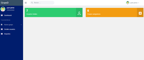 Sistema Dadores Grupos Usuarios Administrador Software Progr