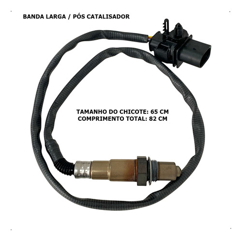 Sonda Lambda Banda Larga Pós Toro 2.0 4x4 Diesel 0281004458