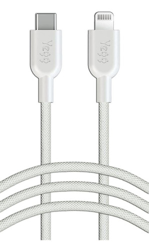 Yegg Cable De Alimentacin Usb C A Lightning (certificado Mfi