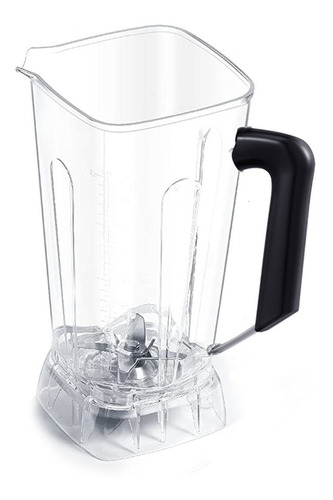 Imagen 5 de 5 de Licuadora Dkasa Professional High Power 2 L negra con vaso de plástico 120V
