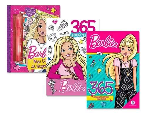 Barbie - 365 atividades e desenhos para colorir