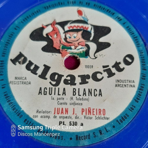 Simple Juan J Piñeyro Aguila Blanca Pulgarcito C15