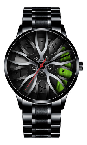 Reloj Moderno De Acero Inoxidable Para Hombre, Vestido Casua