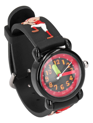 Reloj Para Niños 3d Dibujos Animados Lindo Béisbol Niño Patr