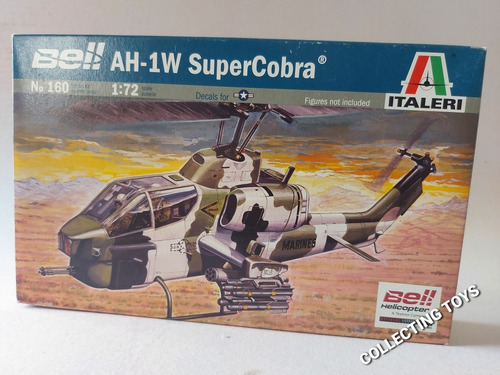 Helicoptero Bell Ah-1w Supercobra - Italeri 1:72  (160)