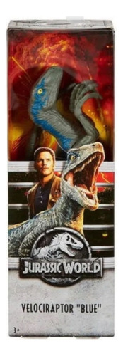 Velociraptor Blue Jurassic World Mattel® Figura 30 Cm