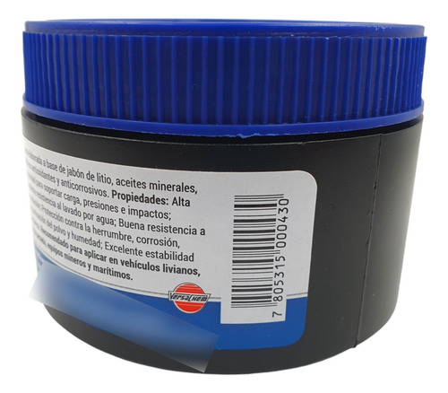 Grasa Gris Versachem Versamoly 250 Gr