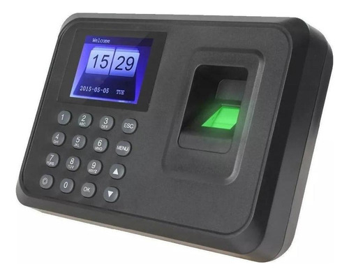 Knup Kp-1028 relógio de ponto biométrico cor preto