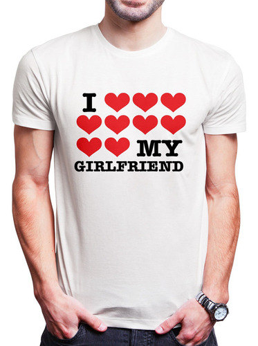 Polo Varon I Love My Girlfriend Ii (d0242 Boleto.store)