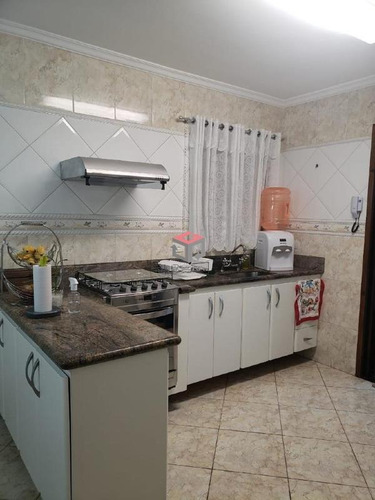 Imagem 11 de 29 de Sobrado À Venda, 3 Quartos, 1 Suíte, 2 Vagas, Marajoara - Santo André/sp - 99013