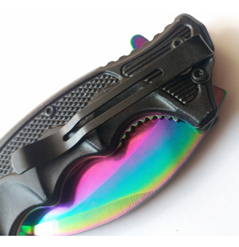 Imagen 8 de 9 de Cuchillo Tipo Karambit Navaja Táctica Supervivencia Cacería