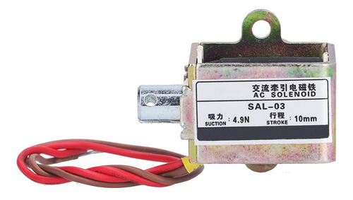 Electroiman Solenoide Ca Traccion 4.9n Succion 10mm Carrera