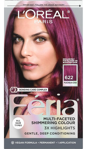 Loréal Paris Feria Multi-faceted Shimmering Permanent Hair C