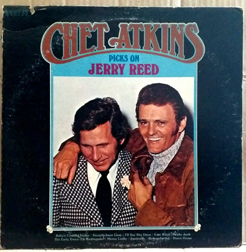 Chet Atkins - Picks On Jerry Reed - Lp Año 1974 - Country