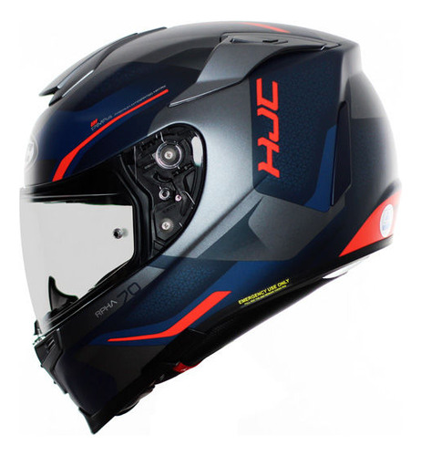 Casco Moto Integral Hjc Rpha 70 Pim-p Kosis Mc6hsf