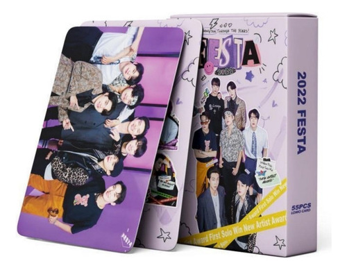 55 Photocards Bts Festa 2022 - Versión I