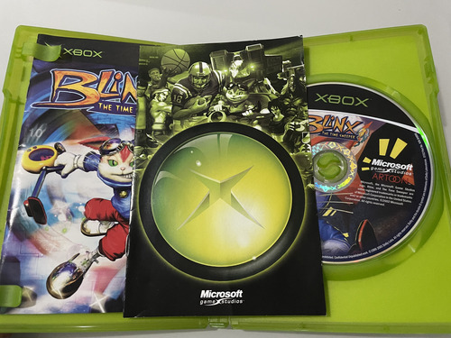Jogo Blinx - The Time Sweeper Xbox Classic (Usado)