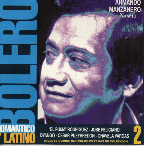 Cd Bolero (romantico Y Latino Vol 2) 