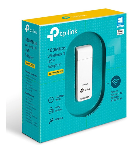 Placa De Red Usb Wireless Tp-link Tl-727n 150mbps Wifi