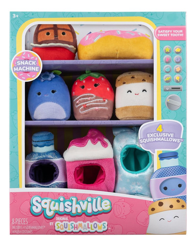 Paquete De Accesorios Y Peluches Squishmallows De 5 Cm