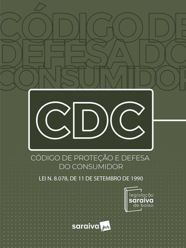 Código De Defesa Do Consumidor - Legislação Saraiva De Bolso - 1ª Edição 2023, De A Saraiva. Editora Saraiva Jur, Capa Mole Em Português