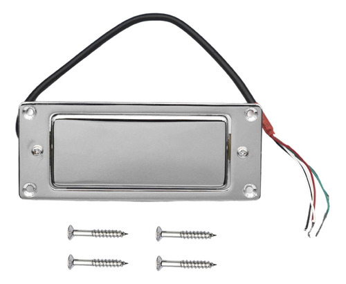 Pastilla De Guitarra Eléctrica Humbucker, Cromo